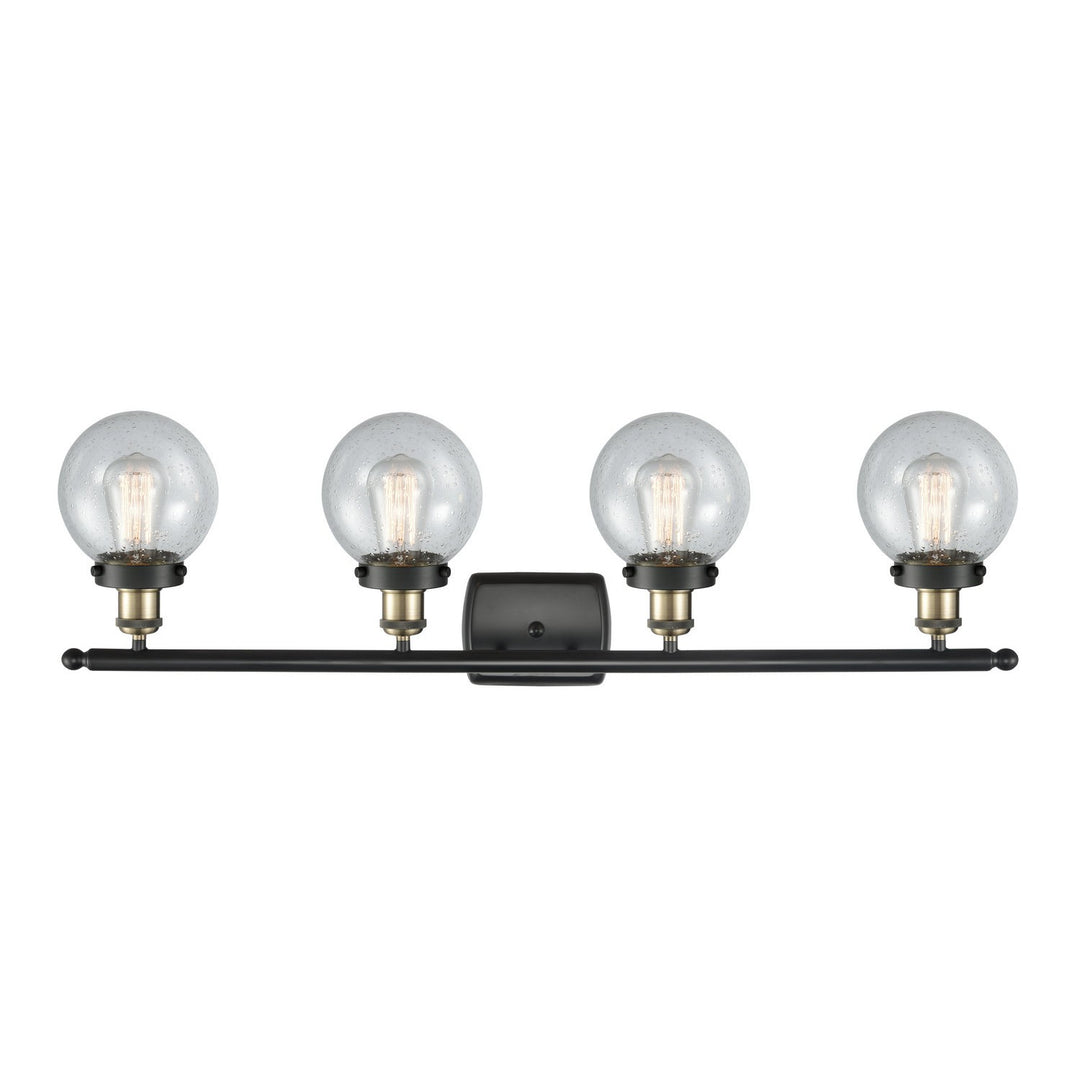 Innovations Ballston Urban 916-4W-BAB-G204-6 Bath Vanity Light 36 in. wide - Black Antique Brass
