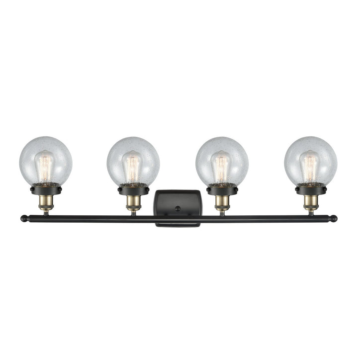 Innovations Ballston Urban 916-4W-BAB-G204-6-LED Bath Vanity Light 36 in. wide - Black Antique Brass