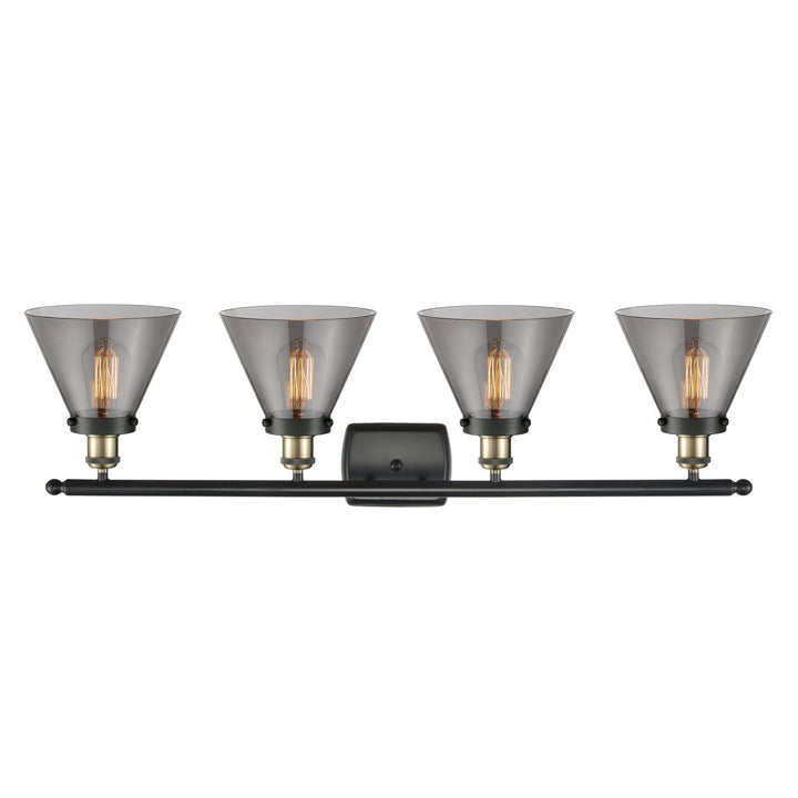 Innovations Ballston Urban 916-4W-BAB-G43 Bath Vanity Light 38 in. wide - Black Antique Brass