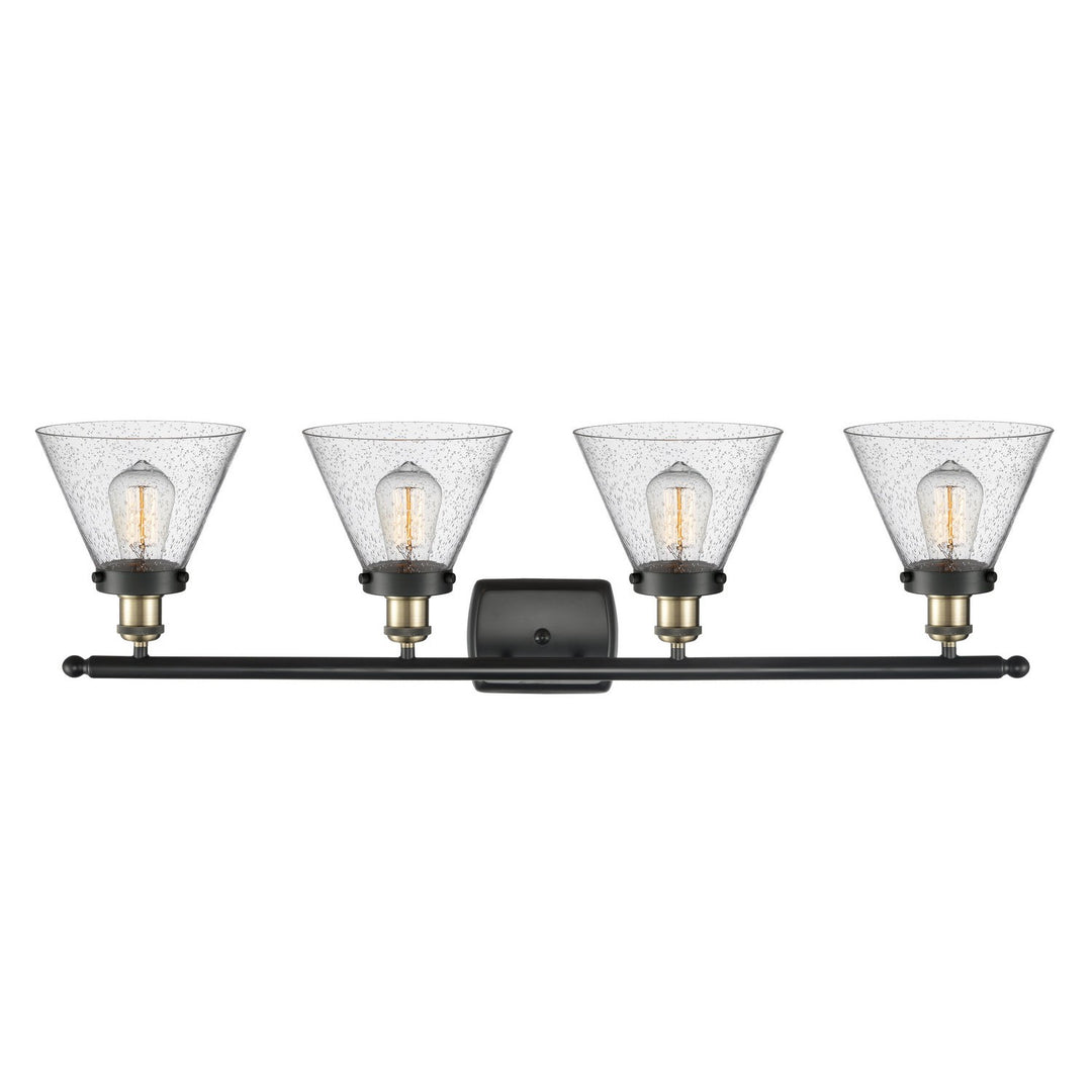 Innovations Ballston Urban 916-4W-BAB-G44 Bath Vanity Light 38 in. wide - Black Antique Brass