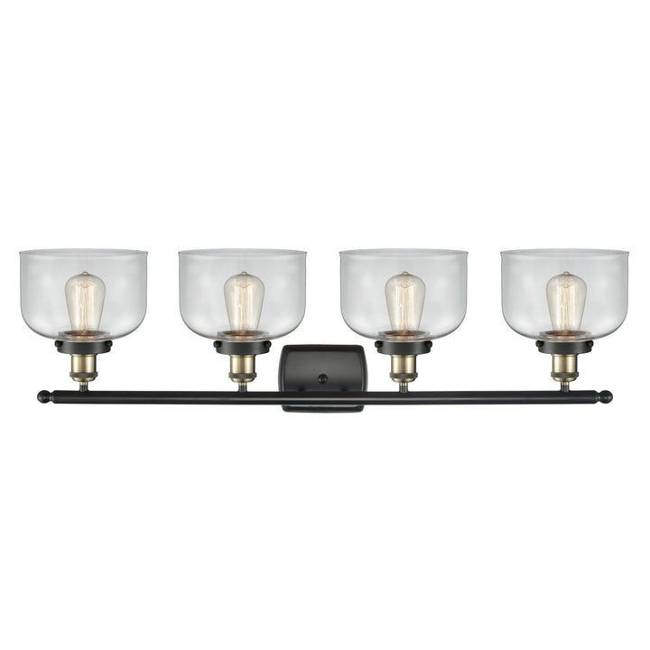 Innovations Ballston Urban 916-4W-BAB-G72 Bath Vanity Light 38 in. wide - Black Antique Brass