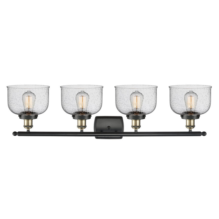 Innovations Ballston Urban 916-4W-BAB-G74 Bath Vanity Light 38 in. wide - Black Antique Brass