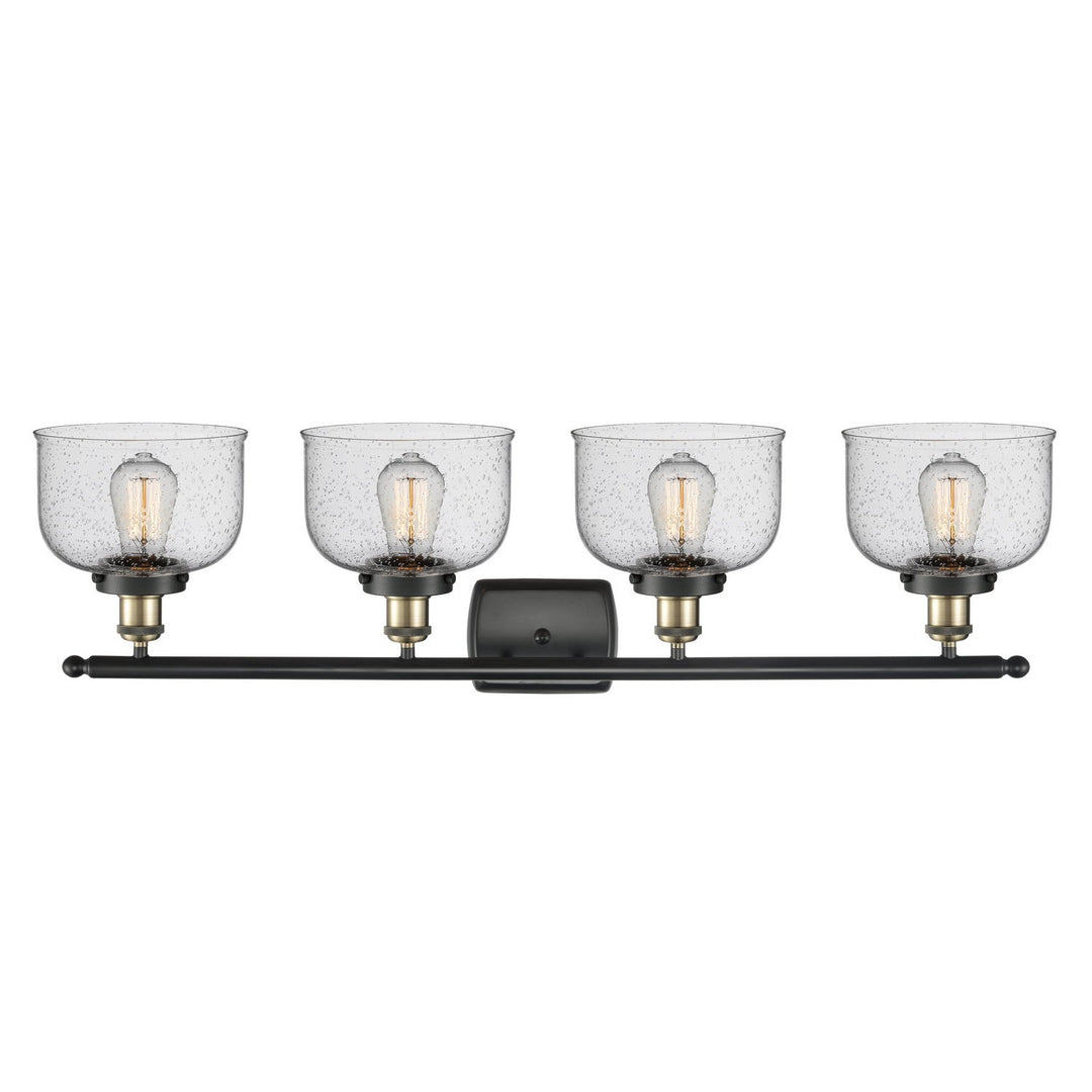 Innovations Ballston Urban 916-4W-BAB-G74-LED Bath Vanity Light 38 in. wide - Black Antique Brass