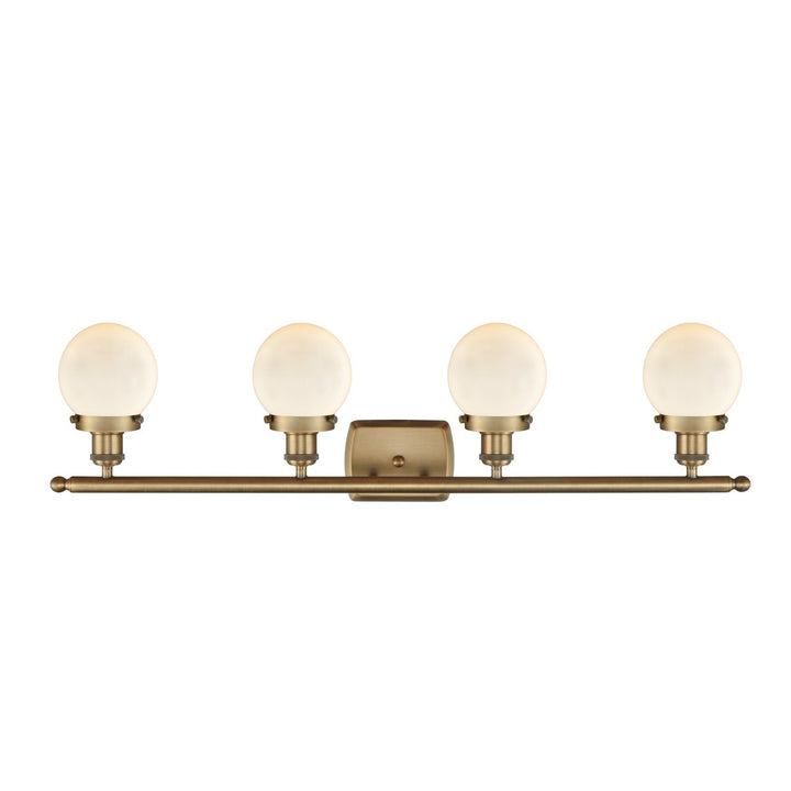 Innovations Ballston Urban 916-4W-BB-G201-6 Bath Vanity Light 36 in. wide - Brushed Brass