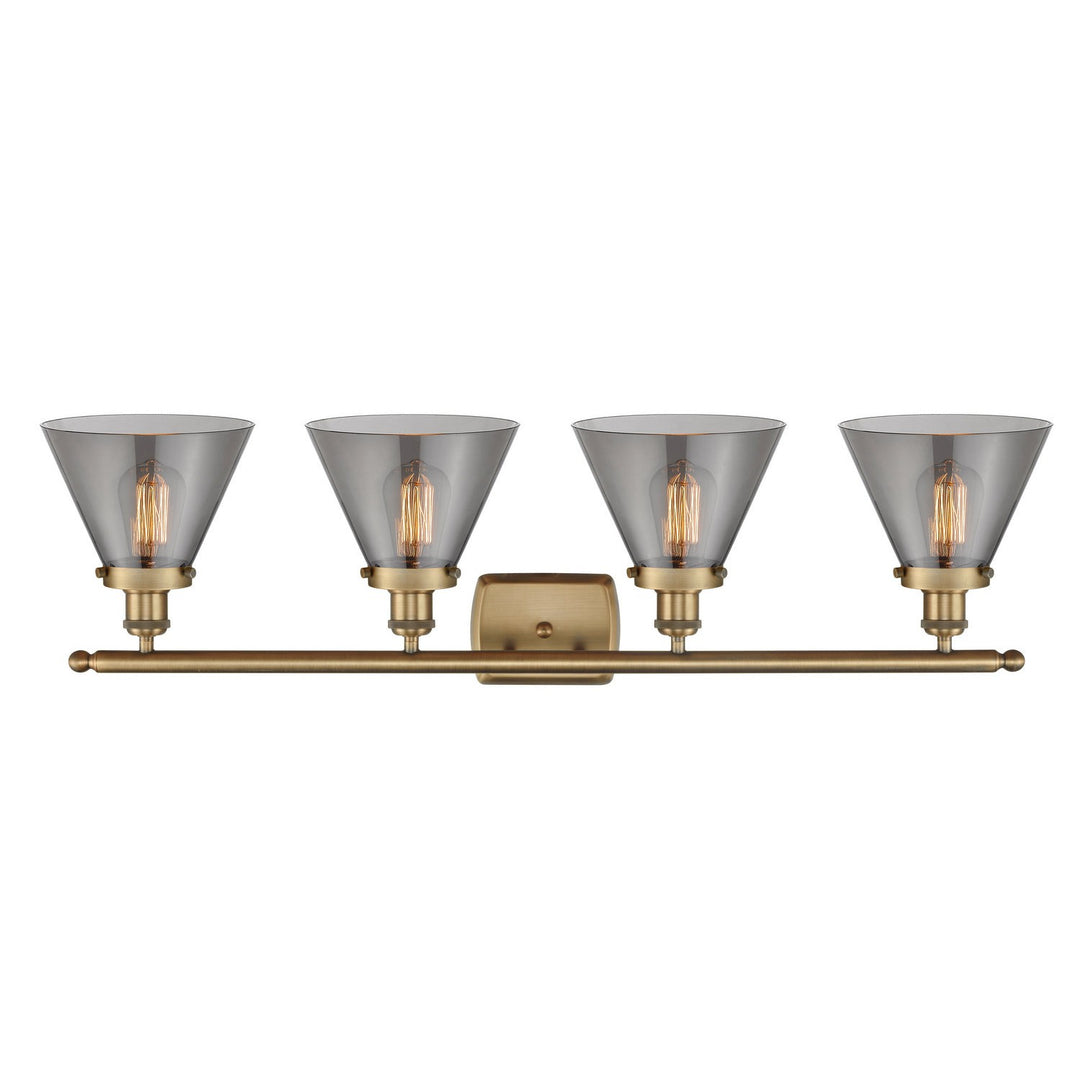 Innovations Ballston Urban 916-4W-BB-G43-LED Bath Vanity Light 38 in. wide - Brushed Brass