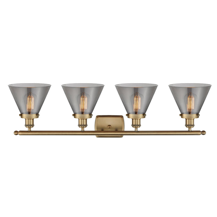 Innovations Ballston Urban 916-4W-BB-G43-LED Bath Vanity Light 38 in. wide - Brushed Brass