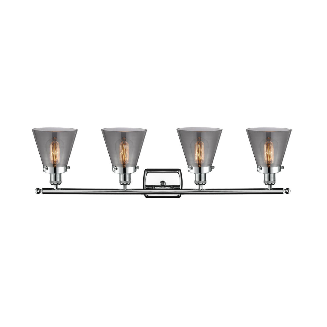 Innovations Ballston Urban 916-4W-PC-G63 Bath Vanity Light 36 in. wide - Polished Chrome