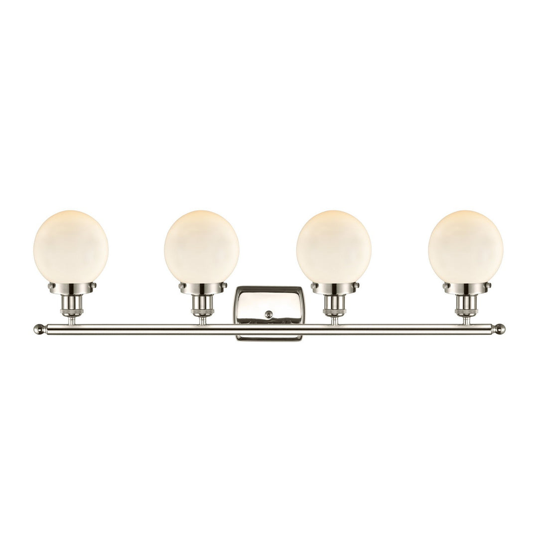 Innovations Ballston Urban 916-4W-PN-G201-6-LED Bath Vanity Light 36 in. wide - Polished Nickel