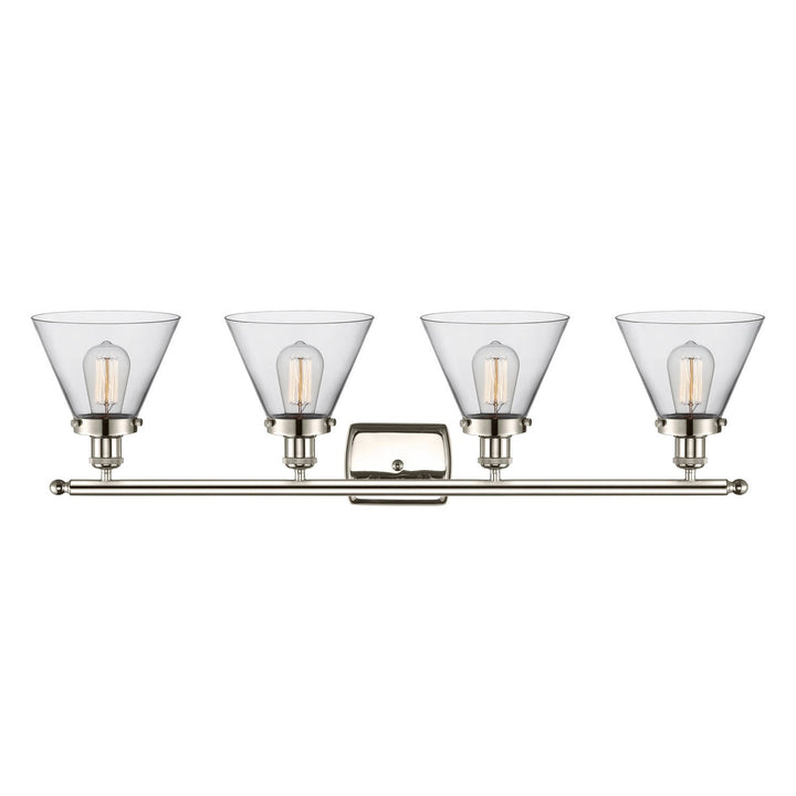 Innovations Ballston Urban 916-4W-PN-G42 Bath Vanity Light 38 in. wide - Polished Nickel
