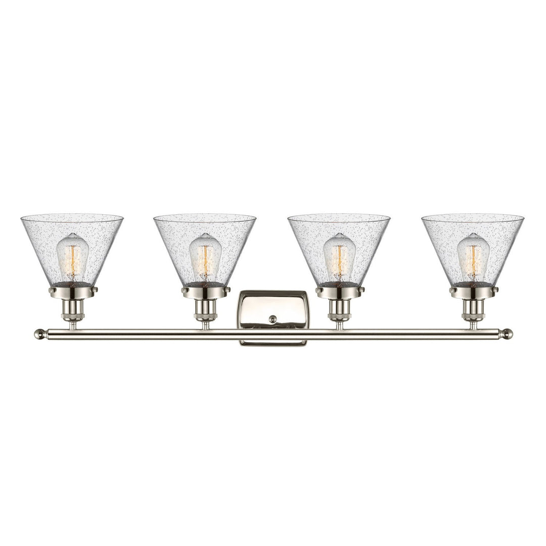 Innovations Ballston Urban 916-4W-PN-G44-LED Bath Vanity Light 38 in. wide - Polished Nickel