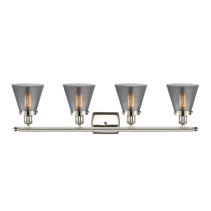 Innovations Ballston Urban 916-4W-PN-G63 Bath Vanity Light 36 in. wide - Polished Nickel