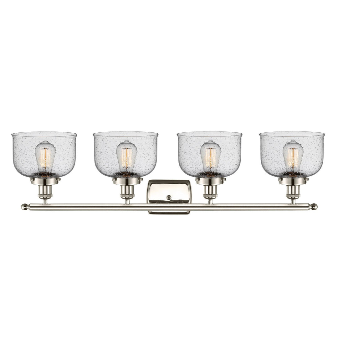 Innovations Ballston Urban 916-4W-PN-G74 Bath Vanity Light 38 in. wide - Polished Nickel