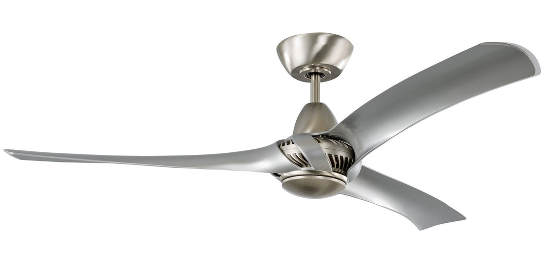 Craftmade Genesis GEN52BNK3 Ceiling Fan 52 - Brushed Polished Nickel, Brushed Nickel/Brushed Nickel/