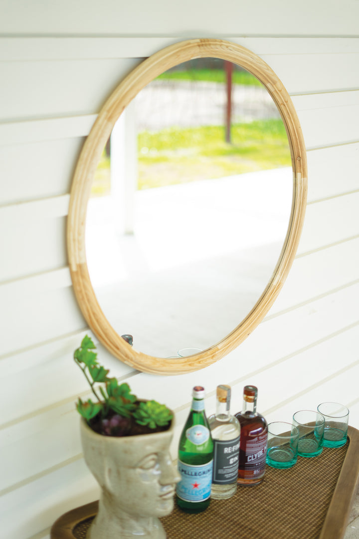 Kalalou Lighting CLA1290  Mirror Mirror Bronze / Dark