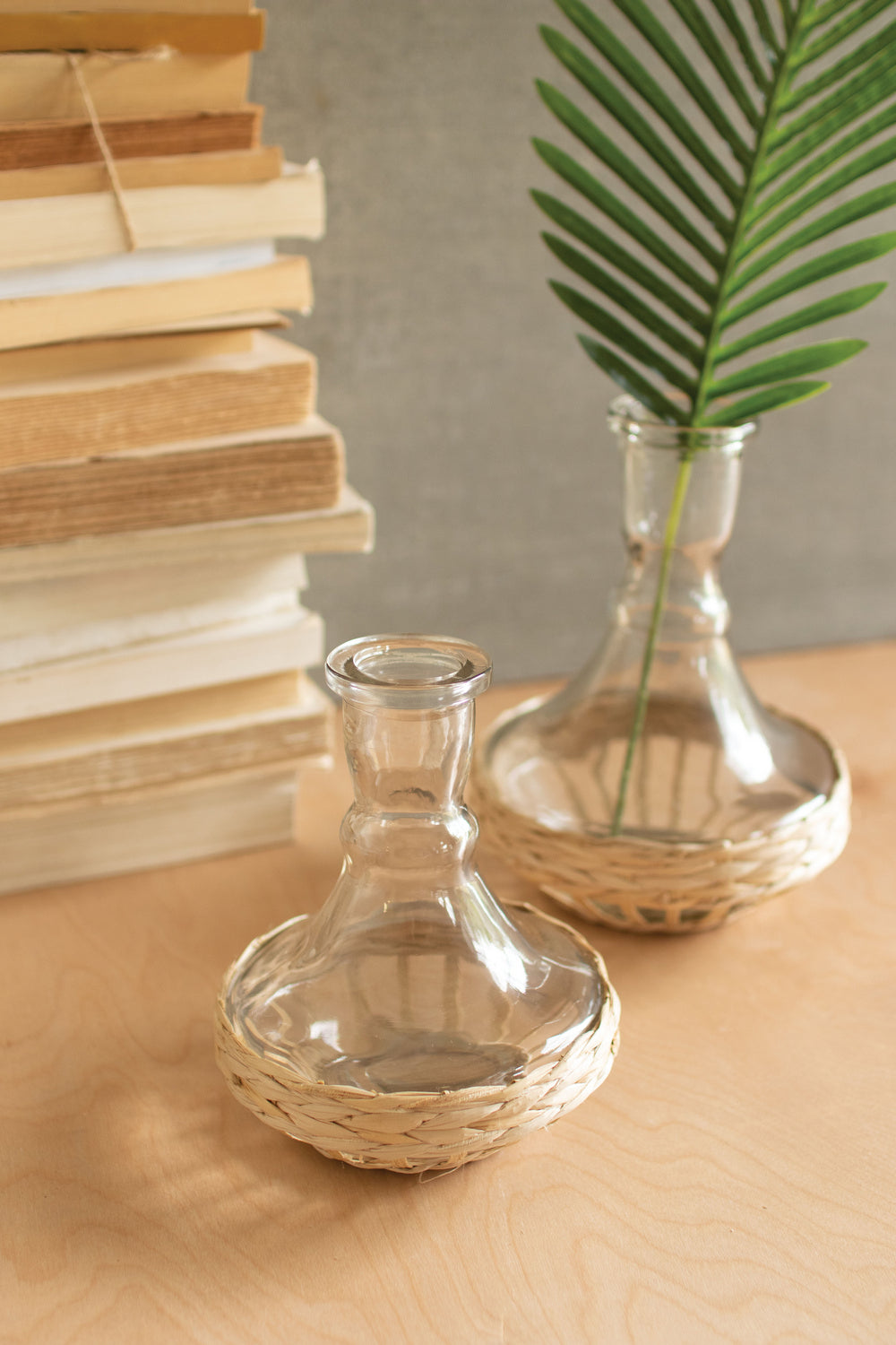 Kalalou Lighting CLAN1067  Vase Home Decor Bronze / Dark