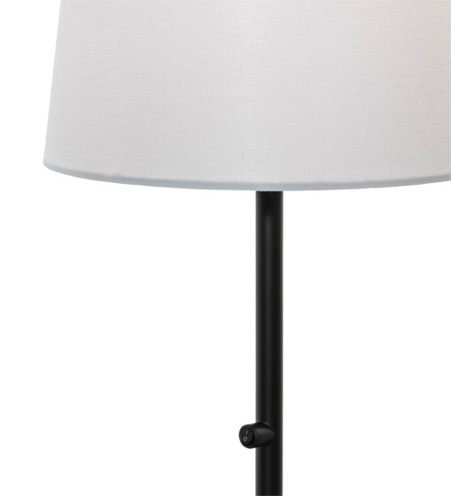 Meyda Tiffany Lighting 227649 Cilindro One Light Floor Lamp Lamp Black