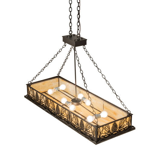 Meyda Tiffany Mountain Pine 231204 Pendant Light - Oil Rubbed Bronze