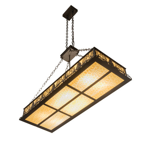 Meyda Tiffany Mountain Pine 231204 Pendant Light - Oil Rubbed Bronze