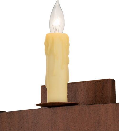 Meyda Tiffany Lakeshore 232159 Bath Vanity Light 18 in. wide - Rust