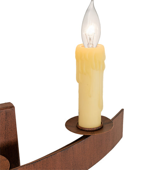 Meyda Tiffany Lakeshore 232159 Bath Vanity Light 18 in. wide - Rust