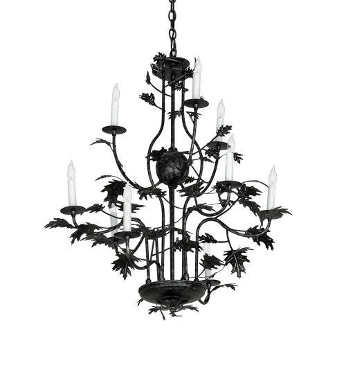 Meyda Tiffany Oak Leaf 232381 Chandelier Light -
