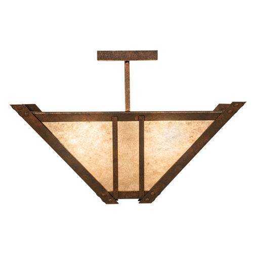 Meyda Tiffany Arta 232536 Ceiling Light - Copper