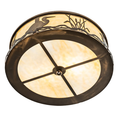 Meyda Tiffany Wildlife At Dawn 233512 Ceiling Light - Antique Copper