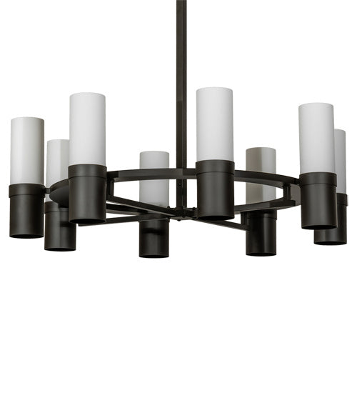 Meyda Tiffany Farmington 233588 Chandelier Light - Oil Rubbed Bronze