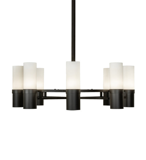 Meyda Tiffany Farmington 233588 Chandelier Light - Oil Rubbed Bronze