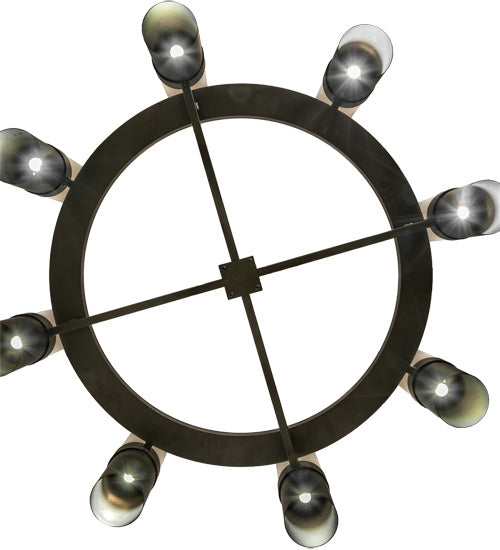 Meyda Tiffany Farmington 233588 Chandelier Light - Oil Rubbed Bronze