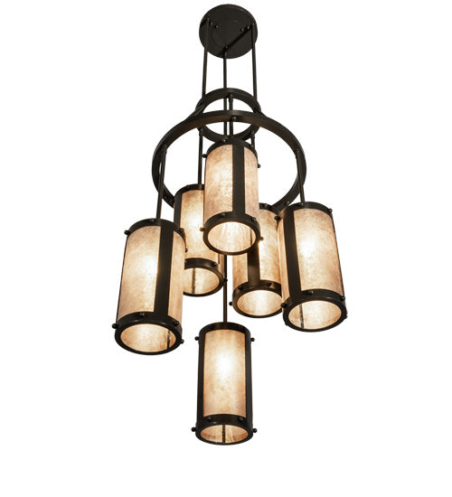 Meyda Tiffany Cartier 233898 Chandelier Light - Timeless Bronze