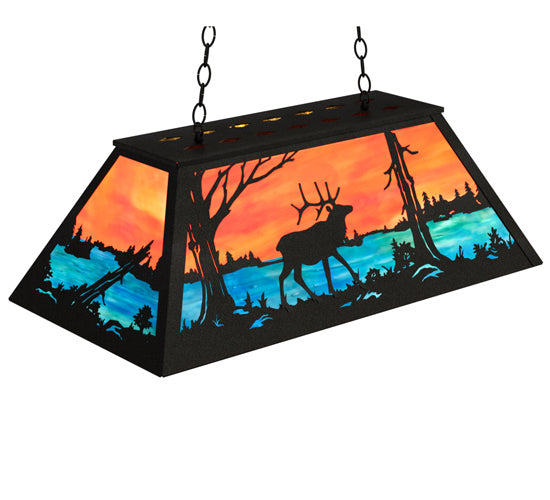Meyda Tiffany Elk At Lake 234142 Pendant Light -