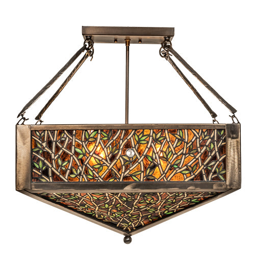 Meyda Tiffany Bamboo 235973 Ceiling Light - Antique Copper