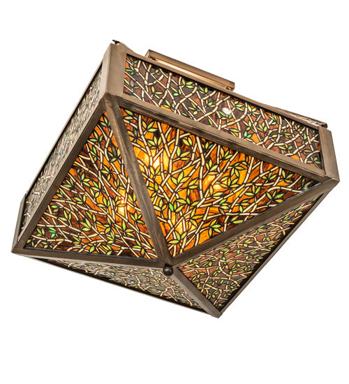 Meyda Tiffany Bamboo 235973 Ceiling Light - Antique Copper