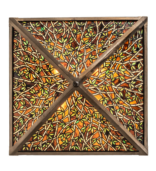 Meyda Tiffany Bamboo 235973 Ceiling Light - Antique Copper