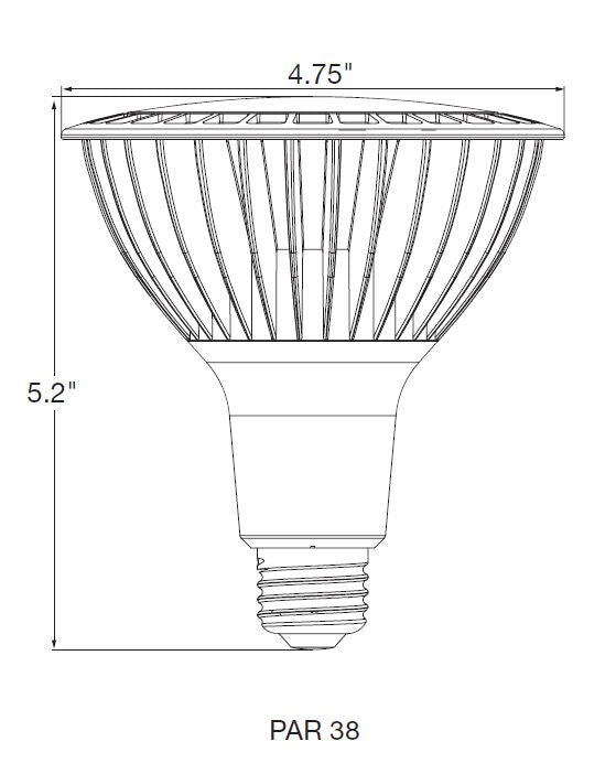 Satco Lighting S22250   Light Bulb Silver