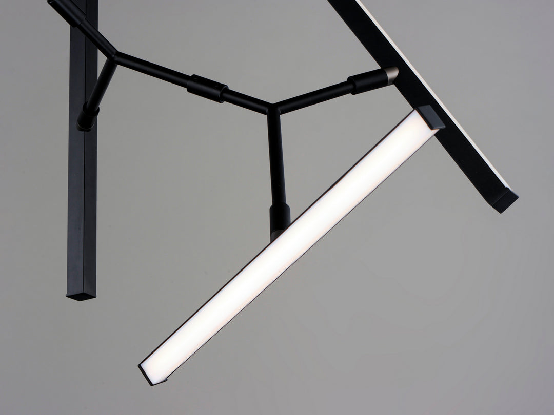 ET2 by Maxim Robotica E21244-BK Chandelier Light - Black