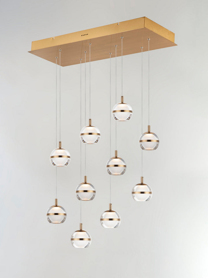 ET2 by Maxim Swank E24599-93NAB Pendant Light - Natural Aged Brass