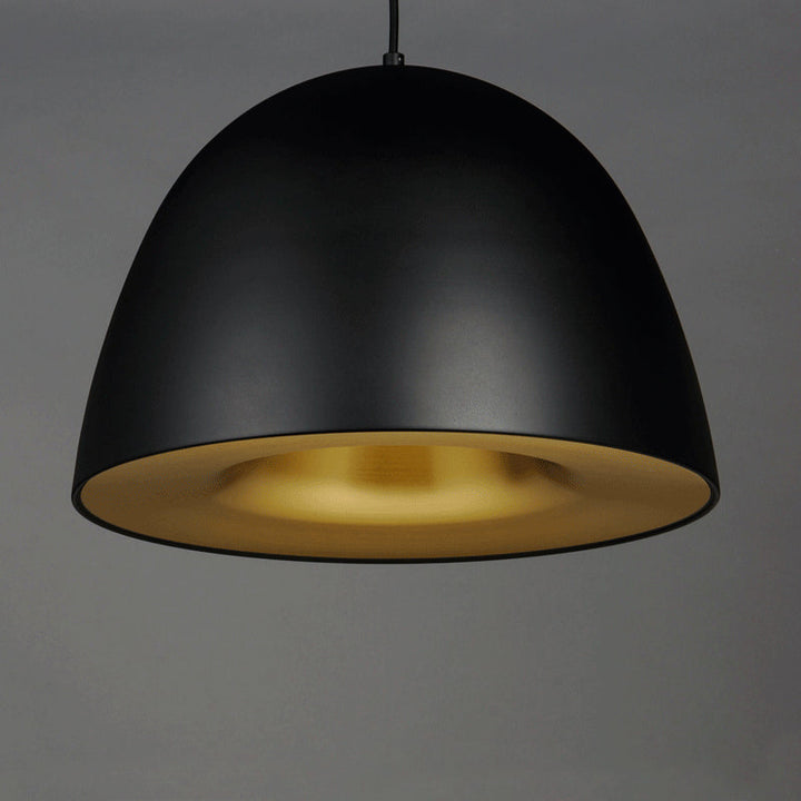 ET2 by Maxim Fungo E24914-BKSBR Pendant Light - Black / Satin Brass