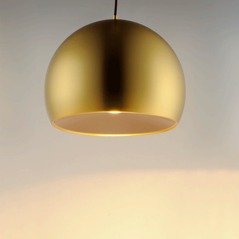 ET2 by Maxim Palla E24924-SBRCOF Pendant Light - Satin Brass / Coffee