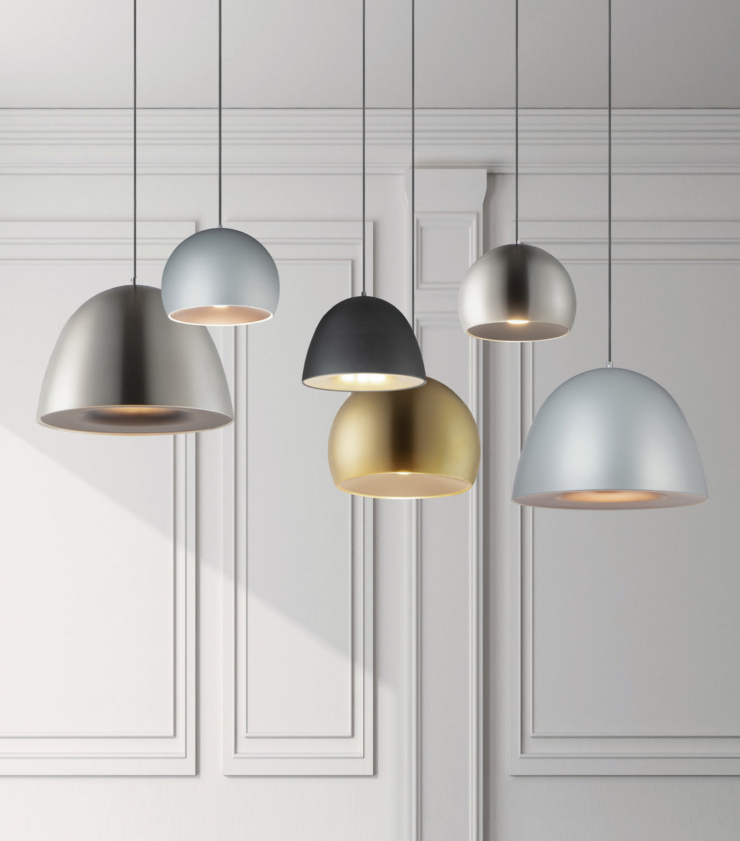 ET2 by Maxim Palla E24926-SBRCOF Pendant Light - Satin Brass / Coffee