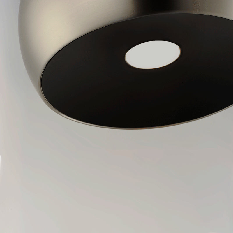 ET2 by Maxim Palla E24926-SNBK Pendant Light - Satin Nickel / Black