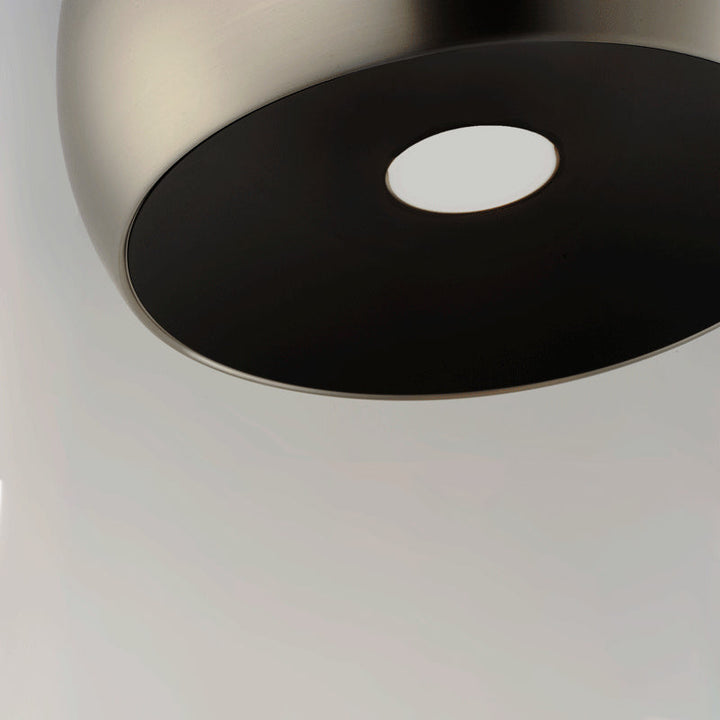 ET2 by Maxim Palla E24926-SNBK Pendant Light - Satin Nickel / Black
