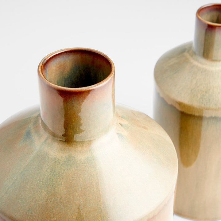 Cyan 10534 Vases & Planters - Olive Glaze