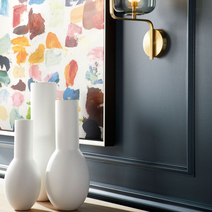 Cyan 10536 Vases & Planters - Matte White
