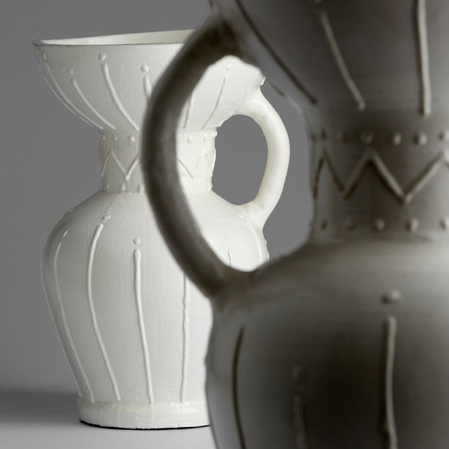 Cyan 10674 Vases & Planters - White