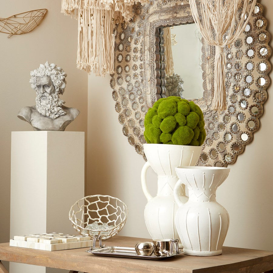 Cyan 10674 Vases & Planters - White