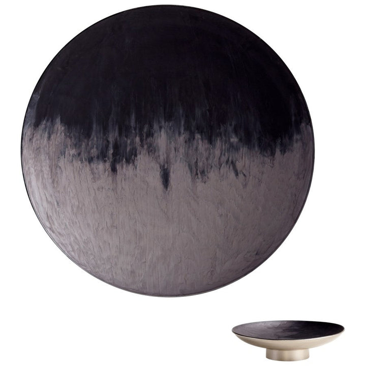 Cyan 10691 Bowls & Plates - Matt And Black Pearl