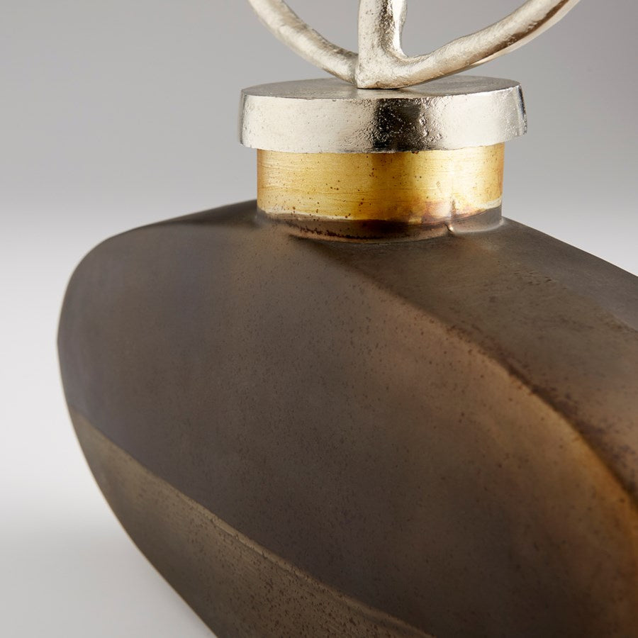 Cyan 10706 Sculptures (Various) - Black Onyx And Nickel