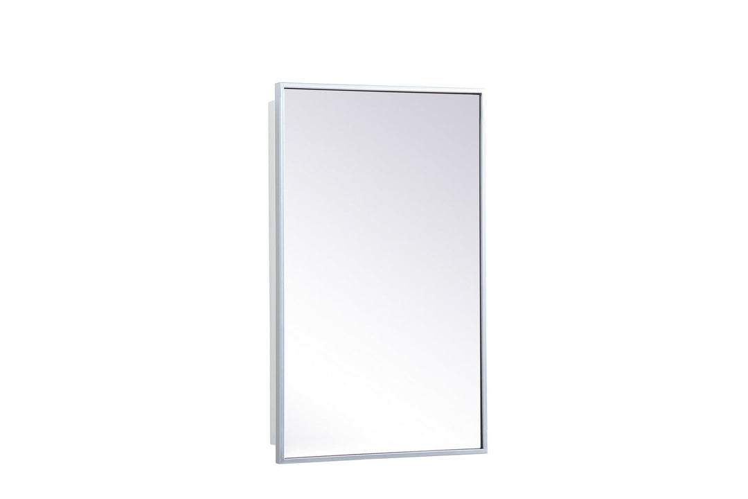 Elegant Lighting MR571728S  Wyn Mirror Silver